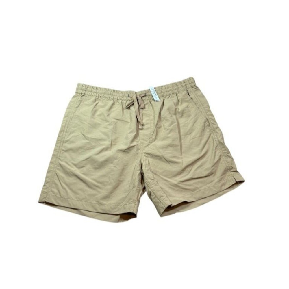 Madewell Shorts Everywhere Mens Size Large Tan Khaki Casual Drawstring-6" Inseam